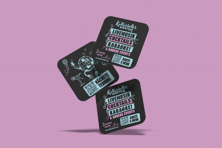 Kulturkeller Birstein: Bierdeckel